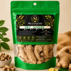 Meenakshi Spices Premium Kerala Dry Ginger 250g Pouch