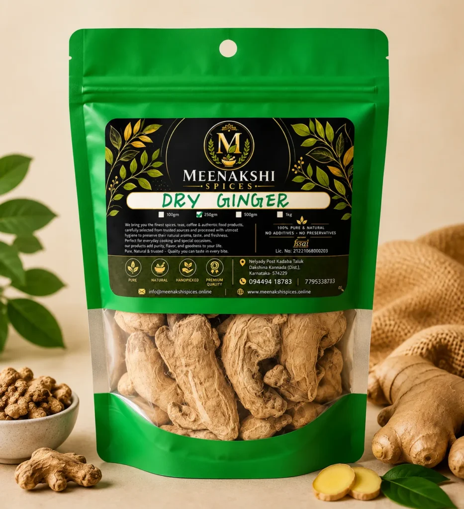 Premium Kerala Dry Ginger (Sabut Sukku / Sonth)